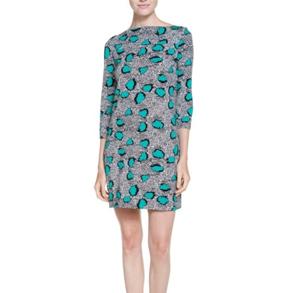 🚫SOLD🚫NWT Diane Von Furstenberg Cheetah Print Dress - Picture 2 of 5
